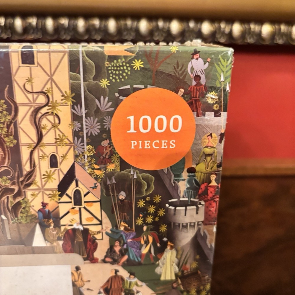 The World of Shakespeare 1000 Piece Jigsaw Puzzle Adam Simpson New Sealed - Picture 3 of 6